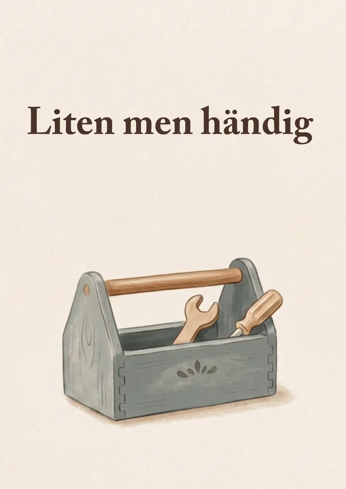Poster Liten men händig